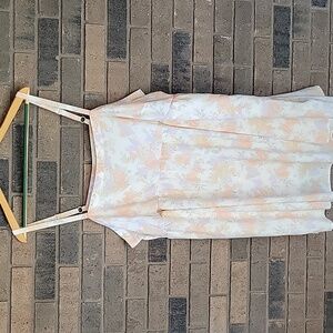 Torrid, Mini Challis Sleeveless Sundress, pastel, floral, size 3XL, Torrid 3